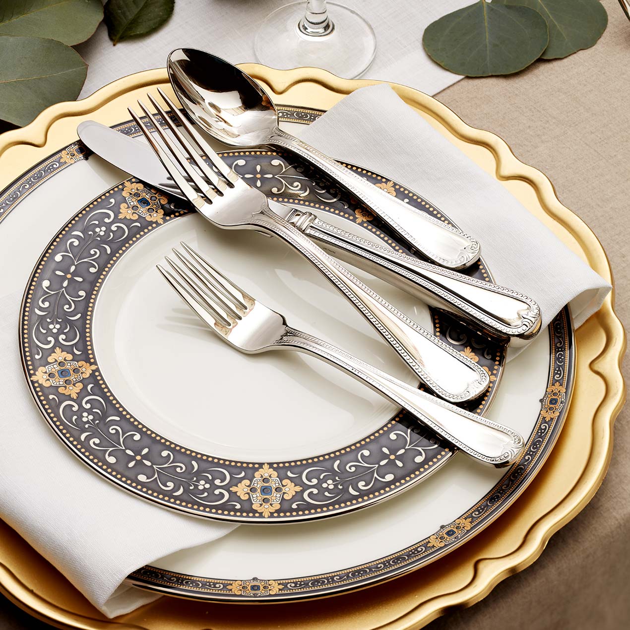 Lenox Premium Vintage Jewel 3-Piece Place Setting - Image 2