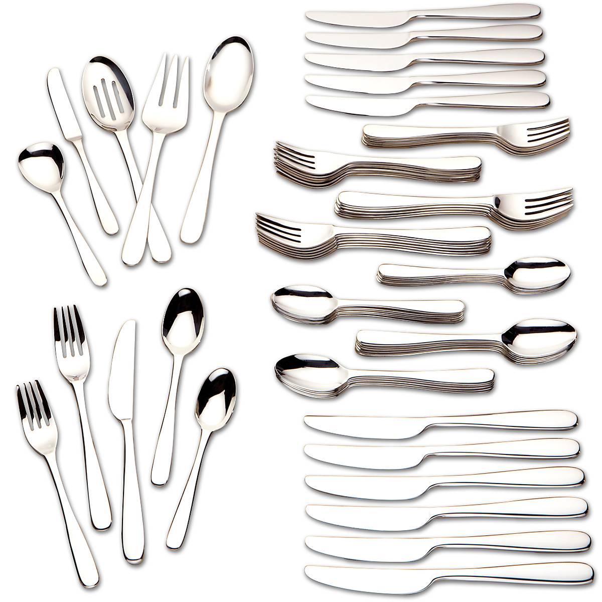 Lenox Premium Stratton 65-Piece Flatware Set - Image 2