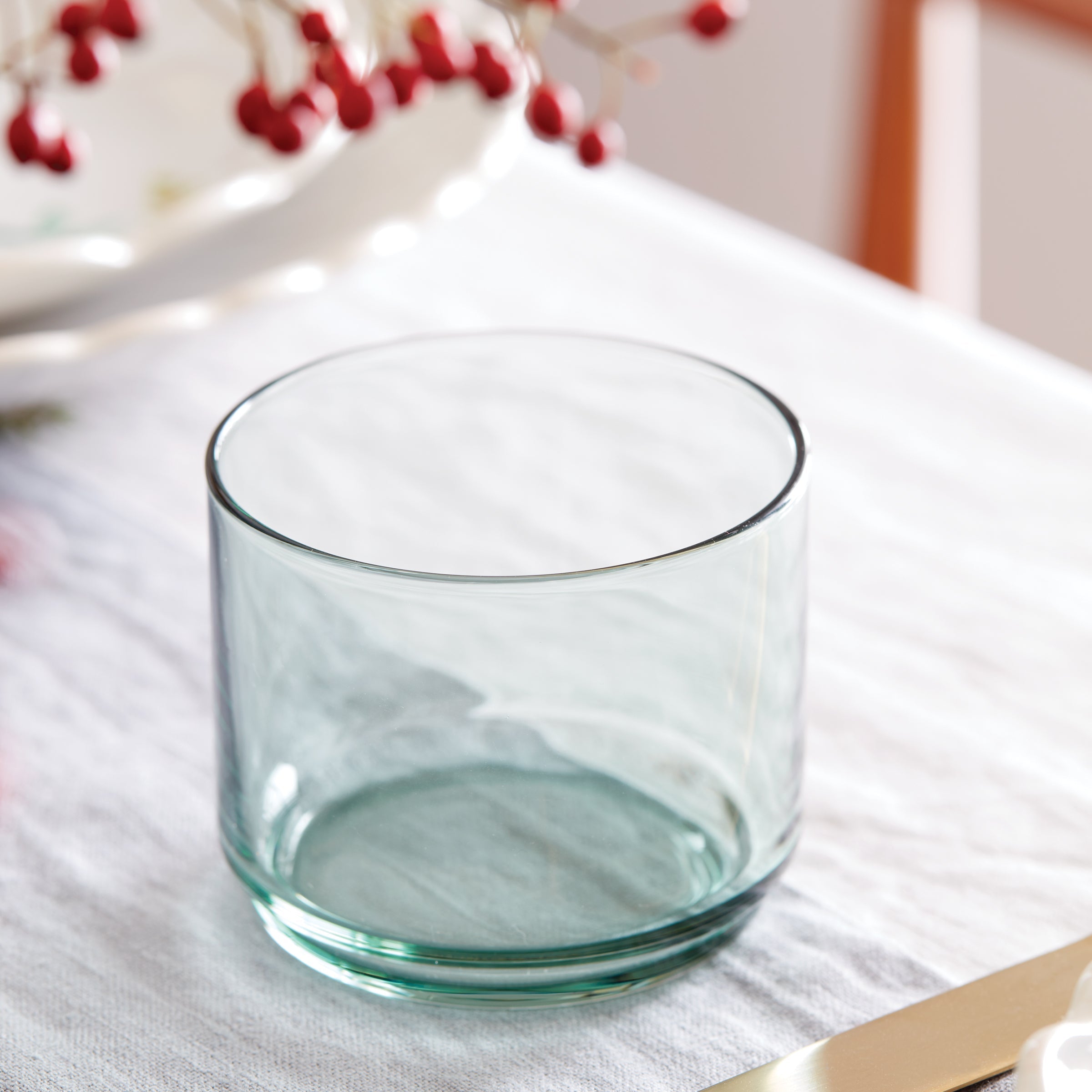Lenox Premium Tuscany Classics Stackable Green Short Glasses, Set of 4 - Image 2