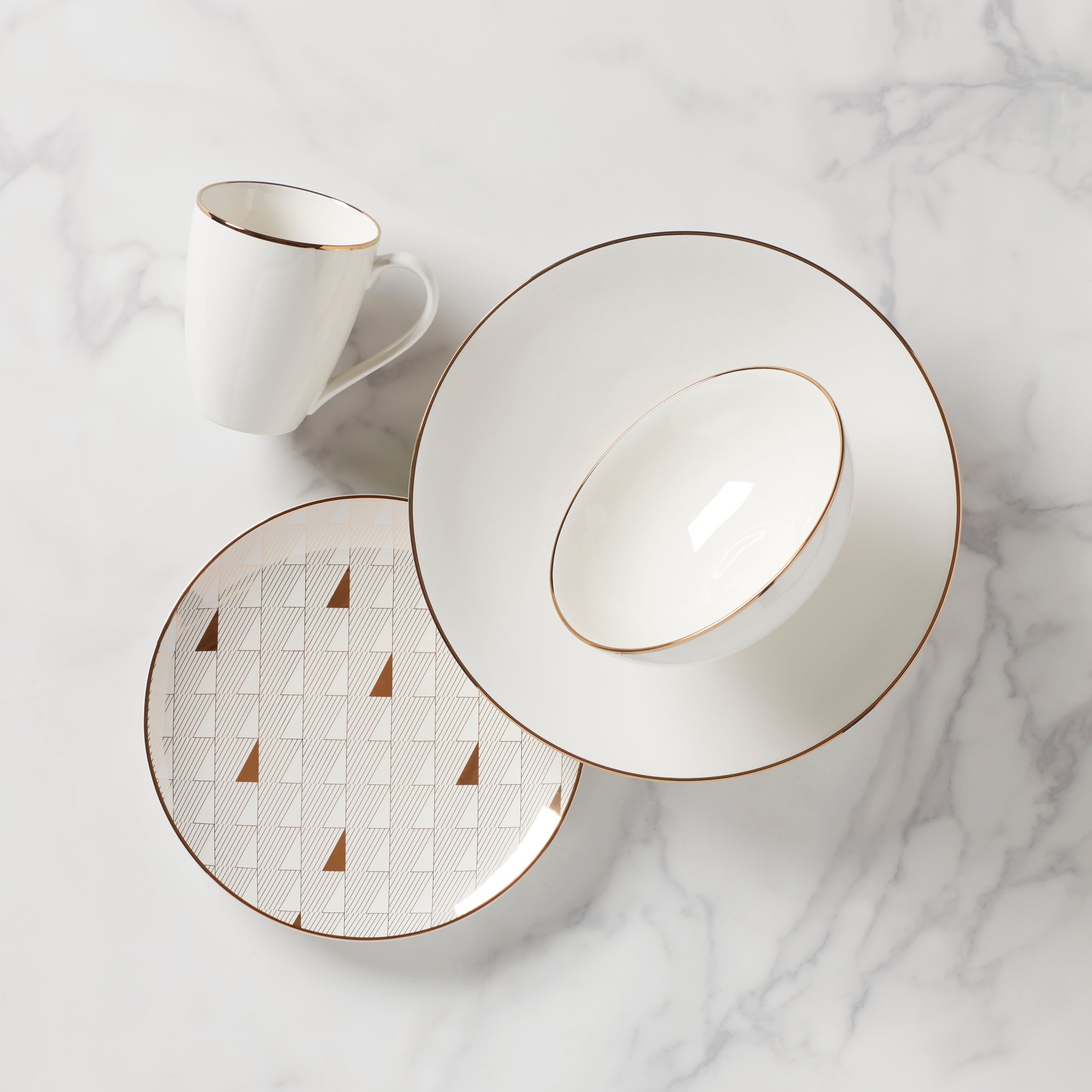 Lenox Premium Trianna White 4-Piece Place Setting