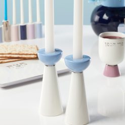 Alternative view of Lenox Premium Oak Street Candlestick Holders, Set of 2