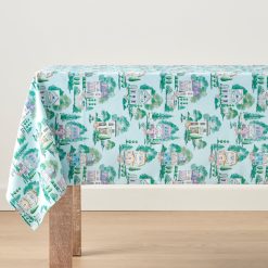 Lenox Premium Lenox Spice Village Allover 60x120 Tablecloth
