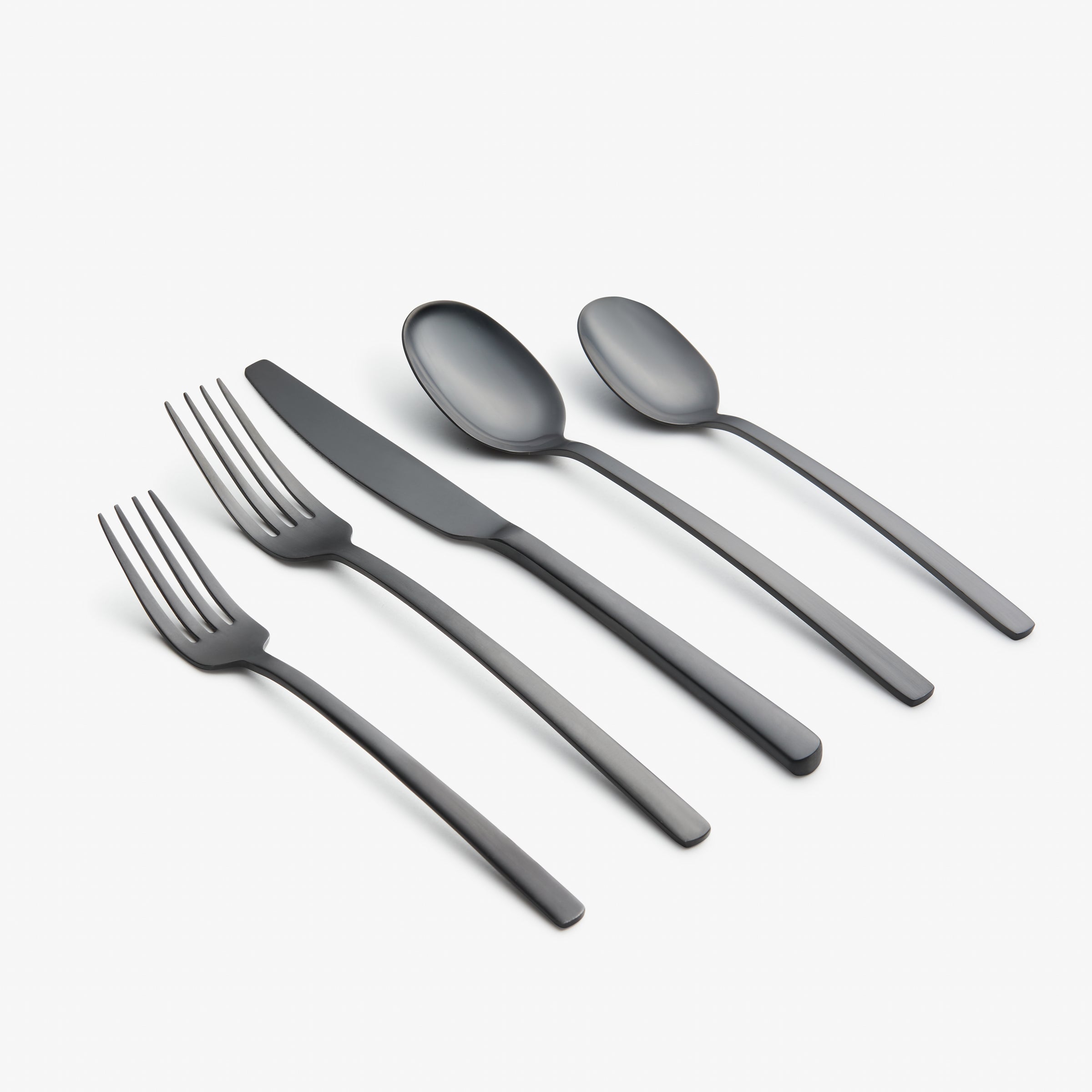 Lenox Premium Beacon Black Satin 20-Piece Flatware Set - Image 3